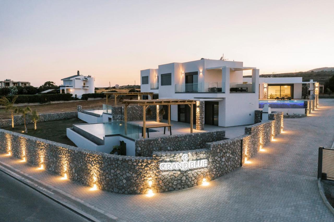 Grand Blue Villas Lachania Exteriér fotografie