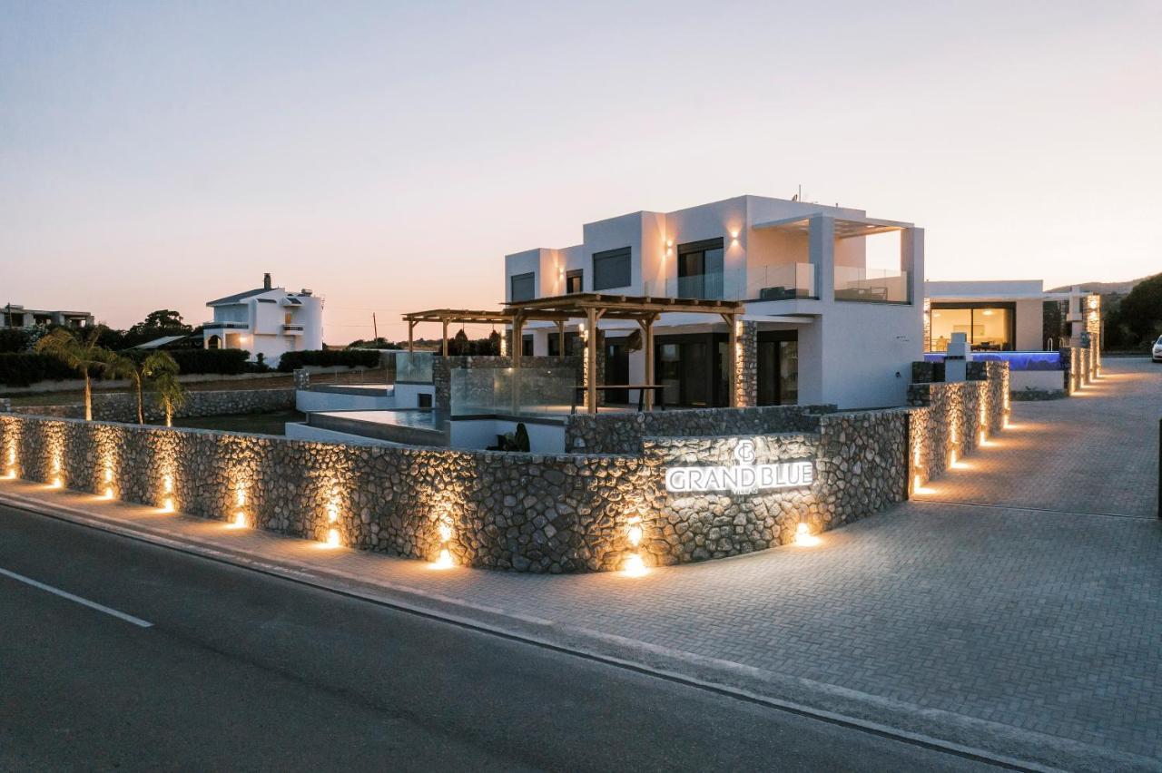 Grand Blue Villas Lachania Exteriér fotografie